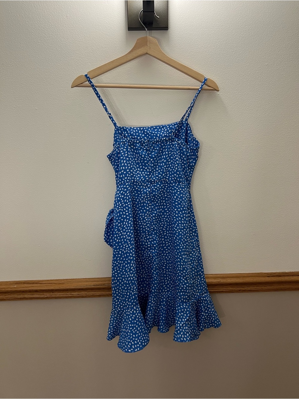 EUC Hello Molly Down to Georgia Periwinkle Blue Mini Dress size XS - Picture 4 of 7